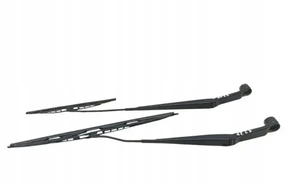 Front wiper blade arm