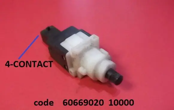 Fiat Stilo Brake pedal sensor switch 60669020 10000