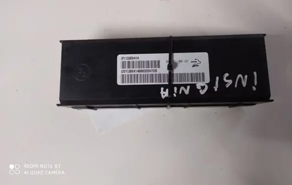 Opel Insignia A Air conditioning/heating control unit 13309414 389414888326H7D9