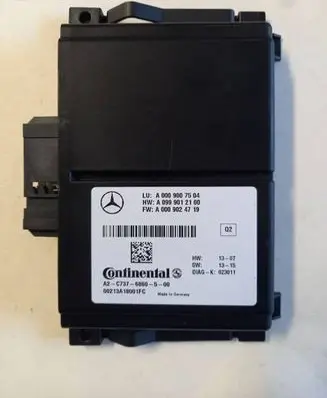 Mercedes-Benz E AMG W211 Other control units/modules A0001005704 C7376860500 A0009007504