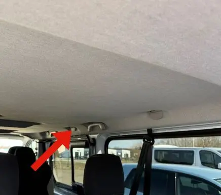 Opel Vivaro Headlining roof cover 93450096 849G88384R