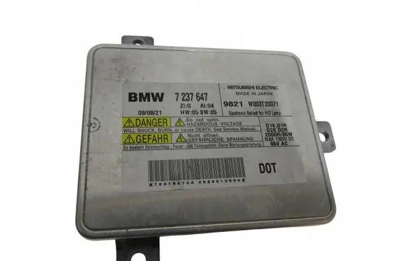 BMW 7 F01 F02 F03 F04 Headlight ballast module Xenon 7237647-BMW 7237647