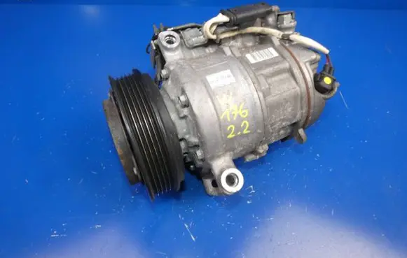 Mercedes-Benz A W176 Air conditioning (A/C) compressor (pump) 4472807423 6SAS14C 03S25969