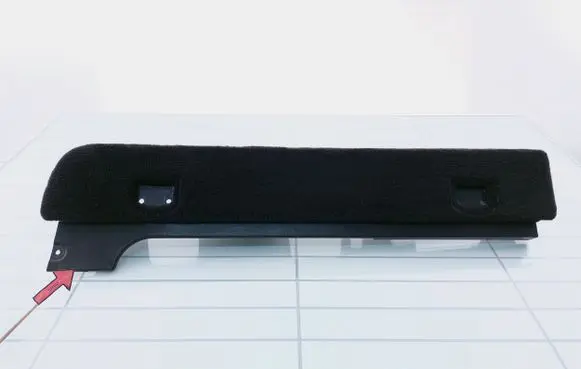 Porsche Cayenne (9PA) Trunk/boot lower side trim panel 7L5863527L 7L0863527K