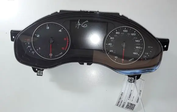 Audi A6 S6 C7 4G Speedometer (instrument cluster) 1030052175