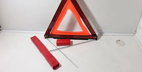 Emergency warning sign