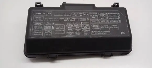 Fuse box cover