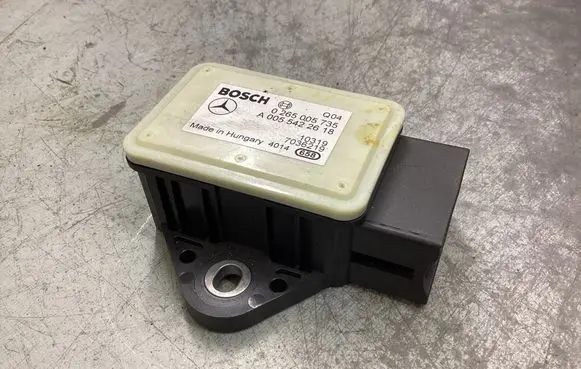 Mercedes-Benz E W212 ESP acceleration yaw rate sensor 0265005735 7036219 A0055422618