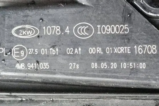 Audi Q8 Headlight/headlamp 4M8941035 T090025 927501151
