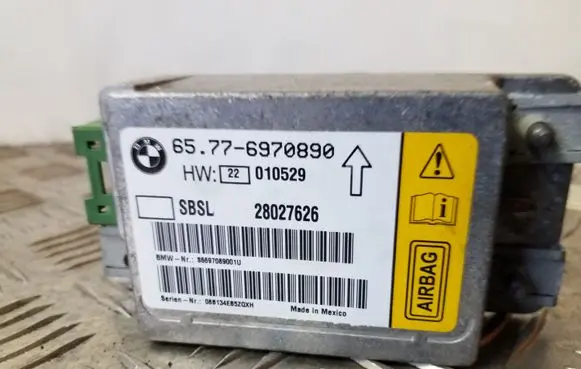 BMW 7 E65 E66 Airbag control unit/module 6970890 28027626