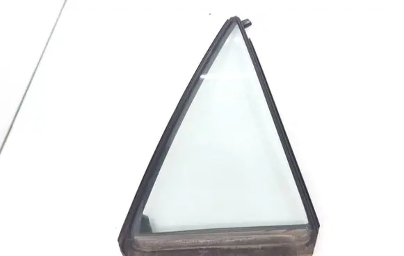 Rear vent window glass