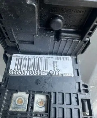 Peugeot 508 RXH Fuse module 9665878080 4070330000 0922661F01