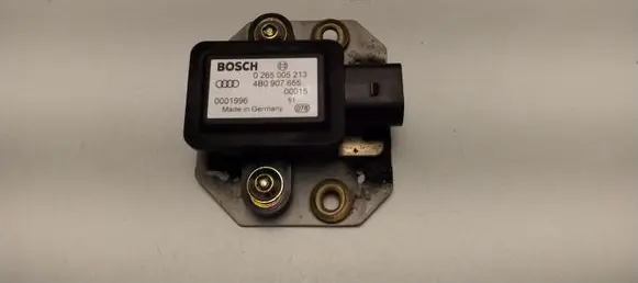 Audi A6 S6 C5 4B ESP acceleration yaw rate sensor 4B0907655