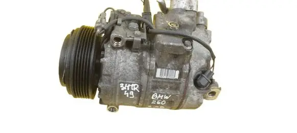 BMW 5 E60 E61 Air conditioning (A/C) compressor (pump) 4472601811 N53B30A