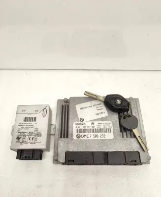 BMW 3 E46 Engine ECU kit and lock set 7508292 7522723 0261209007