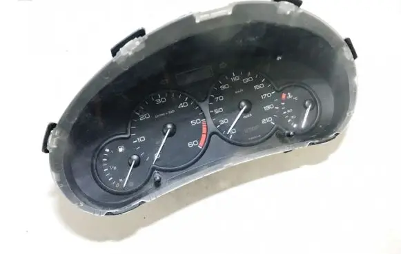 Peugeot 206 Speedometer (instrument cluster) 9651740080 5550003000