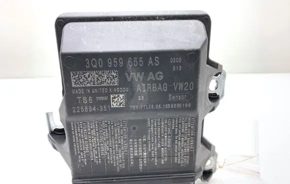 Airbag deployment crash/impact sensor