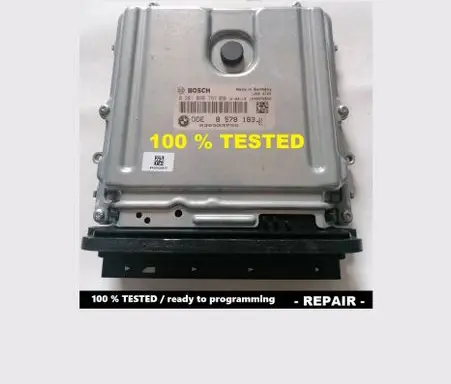 BMW 5 F10 F11 Engine control unit/module DDE8578183 0281030767 8578183