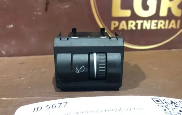 Panel lighting control switch