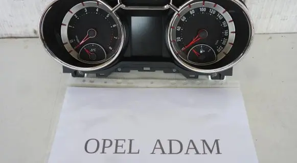 Opel Adam Speedometer (instrument cluster) 13433295