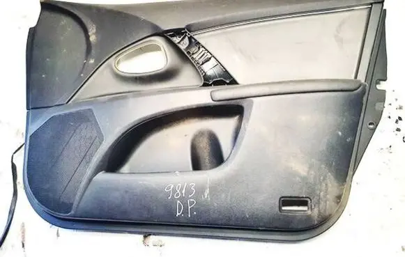 Front door card panel trim