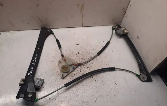 Volkswagen Polo Front door manual window regulator 803937755A