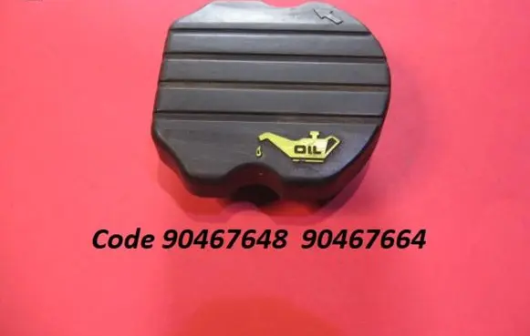 Opel Vectra B Oil filler cap 90467648 90467664