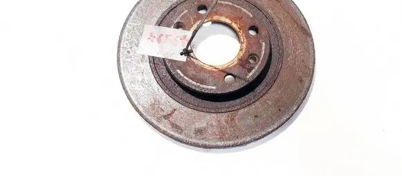 Citroen C3 Rear brake disc neventiliuojamas