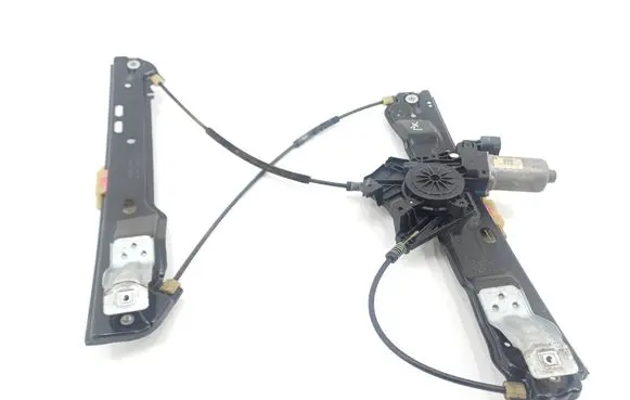 Front door window regulator with motor