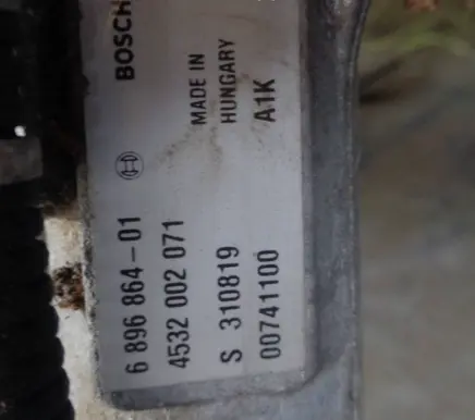 BMW 5 G30 G31 Steering rack 6896864
