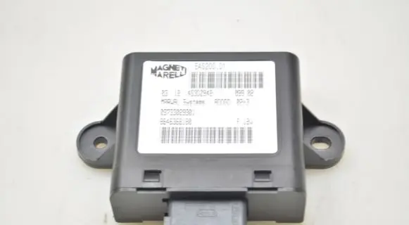 Peugeot 307 Fuel injection pump control unit/module 9646368180