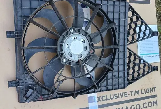 Skoda Fabia Mk1 (6Y) Air conditioning (A/C) fan (condenser) 