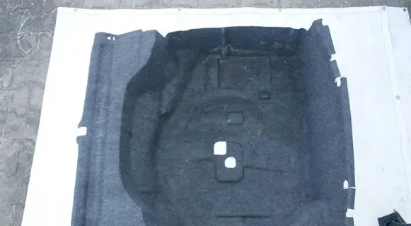 Mercedes-Benz E W212 Trunk/boot floor carpet liner A2126840506 YAP8610902