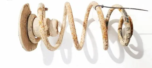 Opel Astra H Rear coil spring 