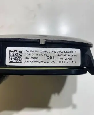 Mercedes-Benz C W205 Front seat light A0009000506 A0009066003