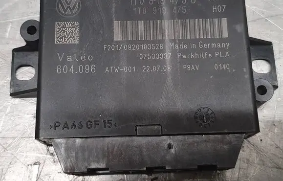 Volkswagen Tiguan Parking PDC control unit/module 1T0919475B