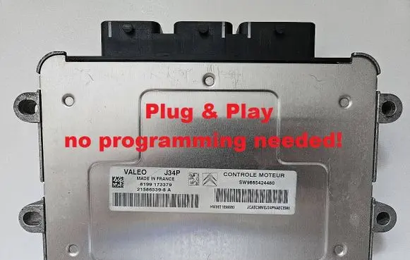 Peugeot 207 Engine control unit/module 9665424480 9651696680 215865398A