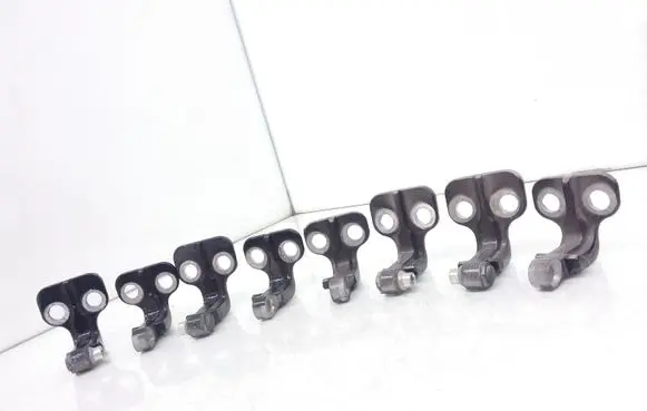 Front door hinge set