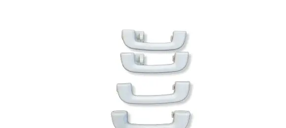 Jaguar XF X250 A set of handles for the ceiling 