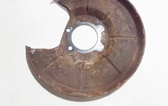 Ford Galaxy Rear brake disc plate dust cover 6g912k316ac 6g91-2k317-ac