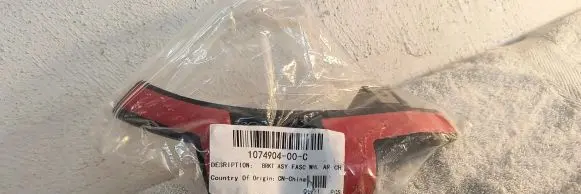 Tesla Model S Front bumper mounting bracket 1074904-00-C