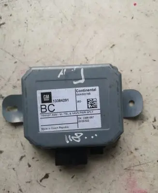 Opel Astra J GPS navigation control unit/module 13384291