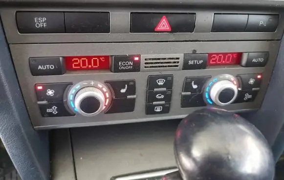 Audi A6 S6 C6 4F Climate control unit 4F1820043J 5HB00883304