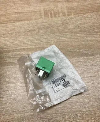 Peugeot 206 Coolant fan relay 6547TX