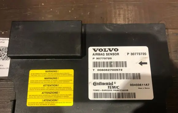 Volvo S80 Airbag control unit/module 30773720