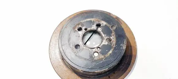 Subaru Legacy Rear brake disc neventiliuojamas