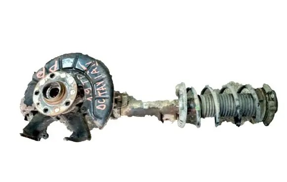 Skoda Octavia Mk2 (1Z) Front wheel hub spindle knuckle
