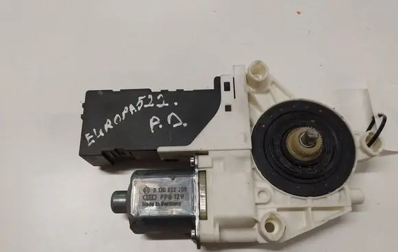 Peugeot 407 Front door window regulator motor 0130822201 1137328127 994421104