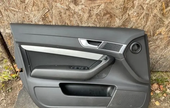 Audi A6 S6 C6 4F Front door card panel trim 4F1867105C 4F18997AAA 4F189965EA