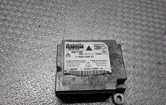 Citroen C5 Airbag control unit/module 9658177080